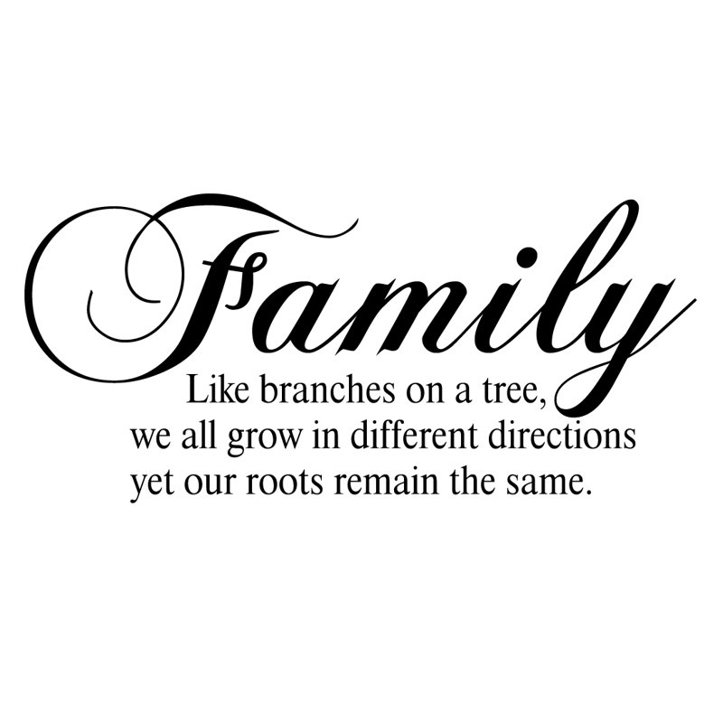 FiresideHome Family  Like Branches on a Tree, We All Grow in Different